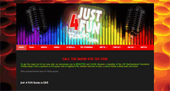 Desktop Screenshot of just4funradio.com
